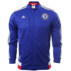 as new Adidas CHELSEA CFC 2015-16 Anthem Jacket Royal Blue XXL track top AA1656